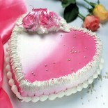 Svatební dort srdce